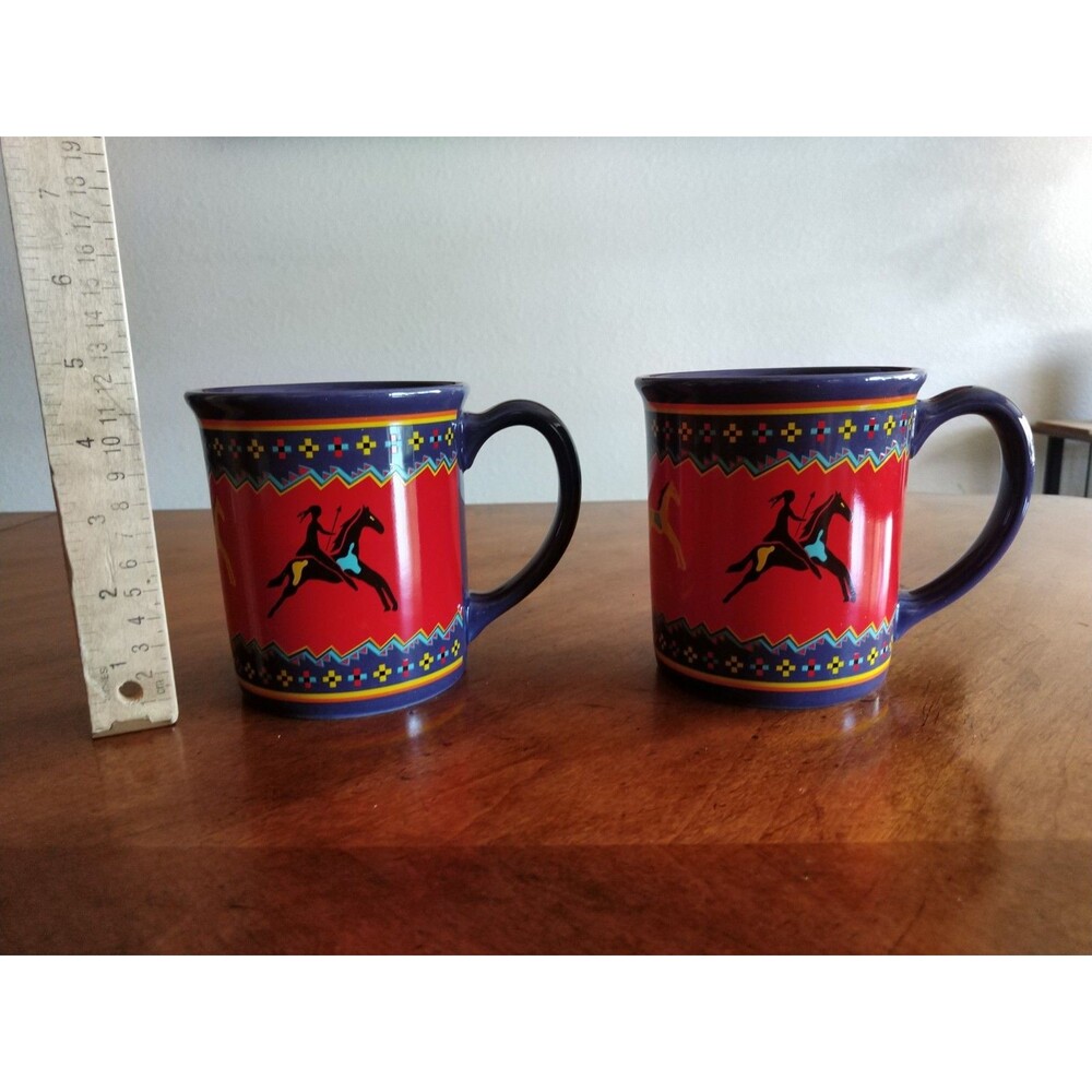 2 Pendleton Mills Celebrate the Horse Tribal 18oz Mug Legendary Collection - Picture 5 of 16